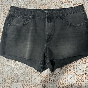 Wild fable Women's Black Denim Cutoff Shorts Size 17